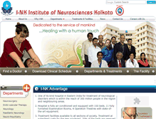 Tablet Screenshot of neurokolkata.org